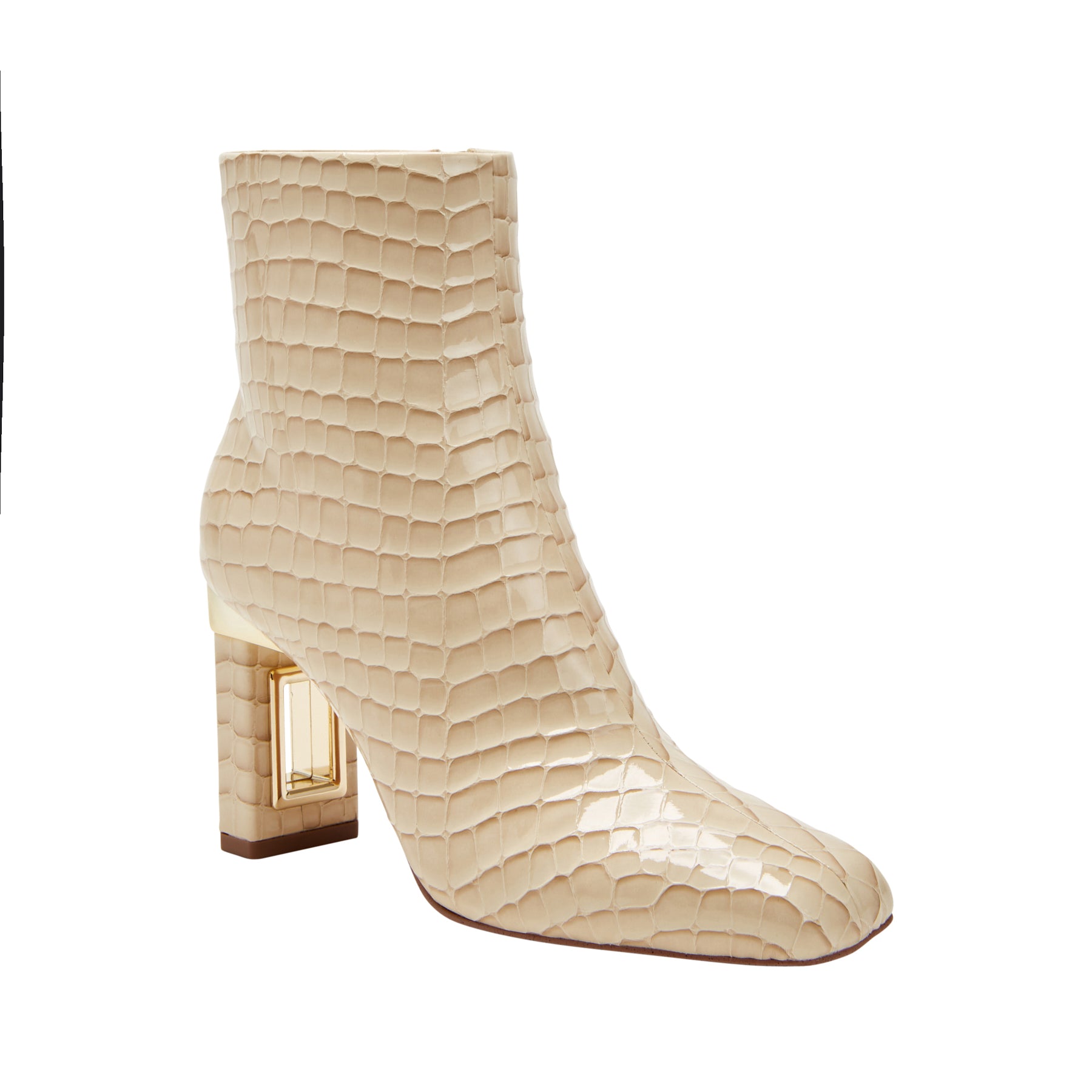 White 2024 heel bootie