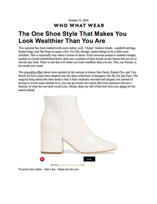 Who What Wear - The Hudson