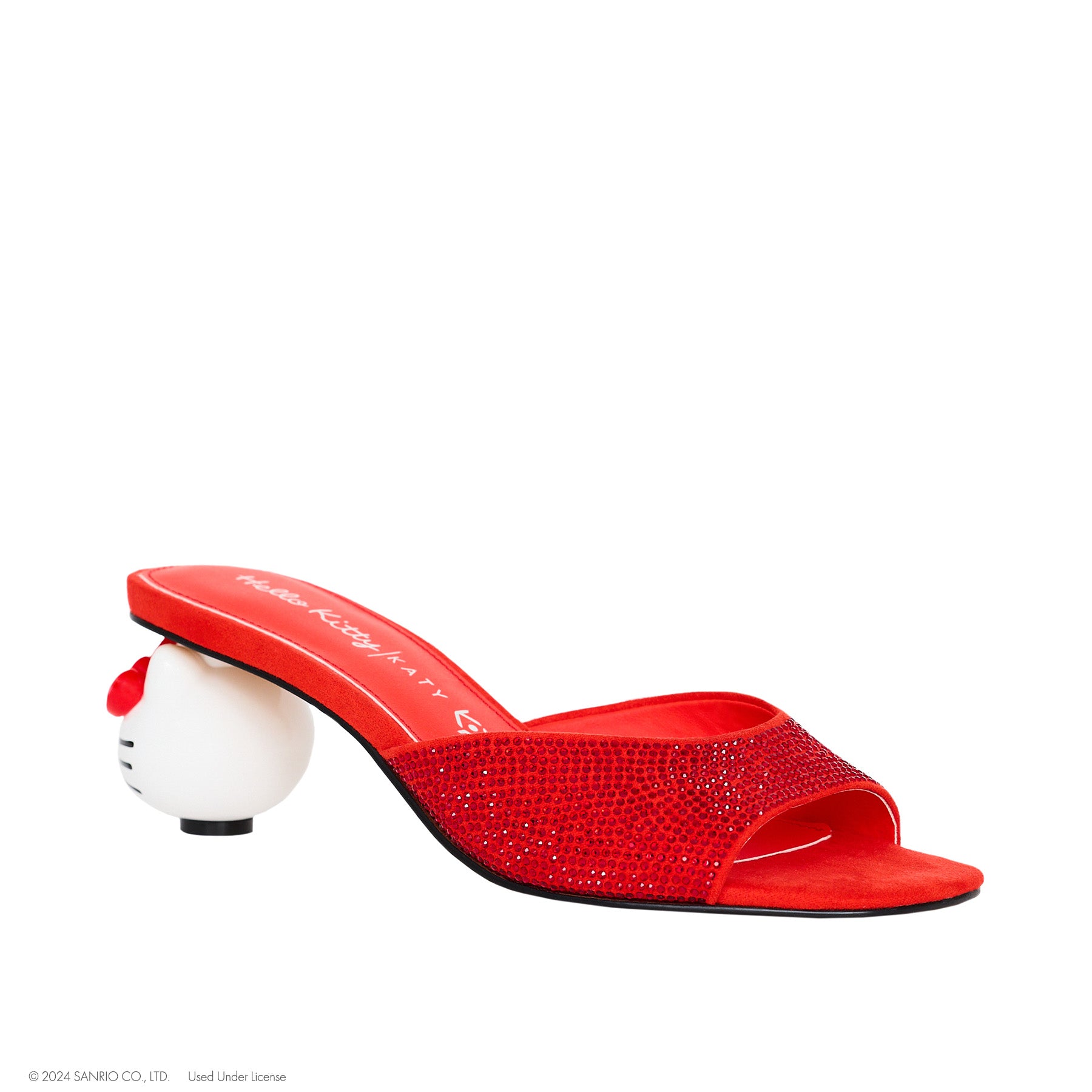 Hello Kitty red low heel