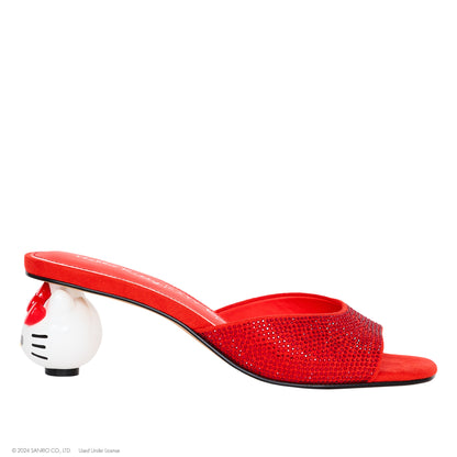 Hello Kitty red low heel