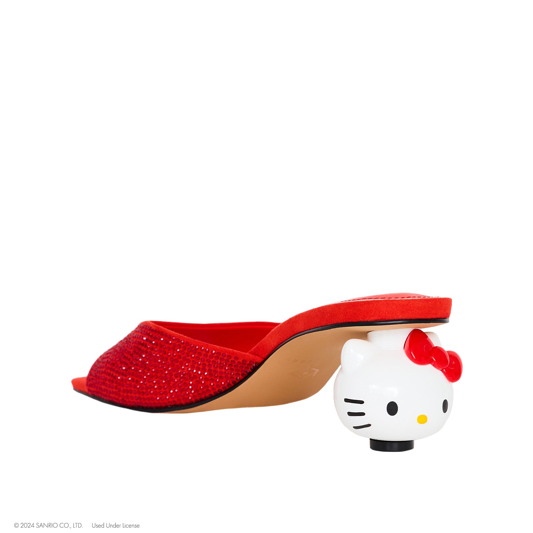 Hello Kitty red low heel