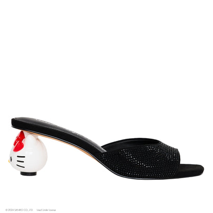 Hello Kitty black low heel