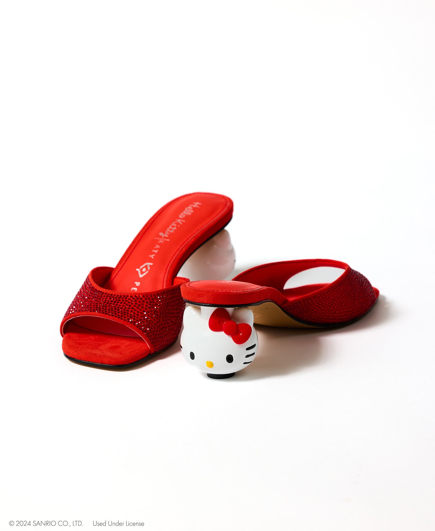 Hello Kitty red low heel