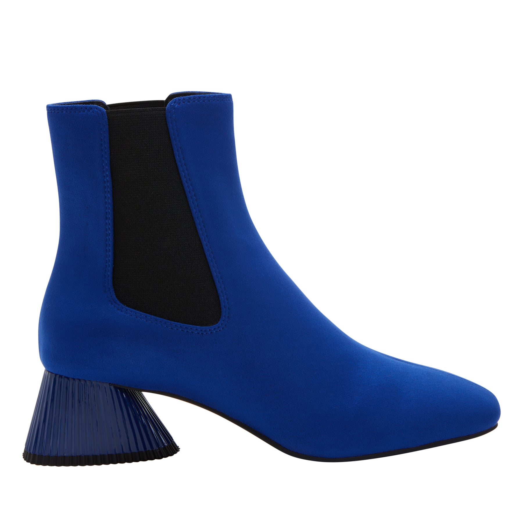 Blue 2024 bootie boots