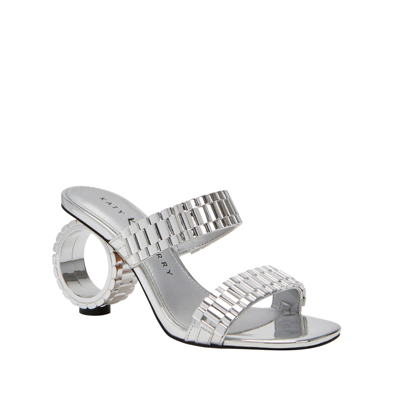 Silver sandal from Katy Perry Collections
