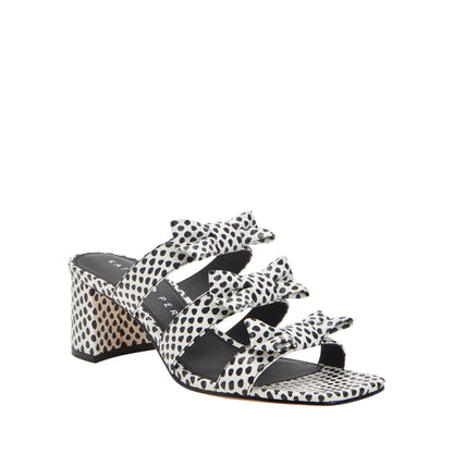 THE TOOLIPED BOW  SANDAL