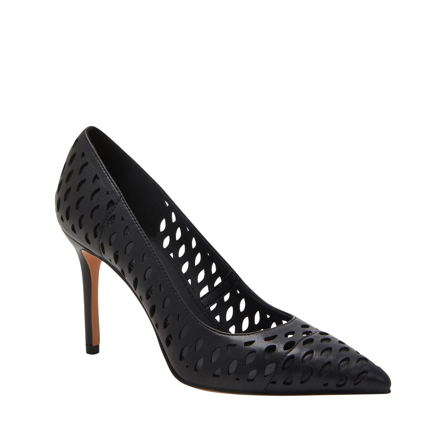 THE REVIVAL FISHNET PUMP in black