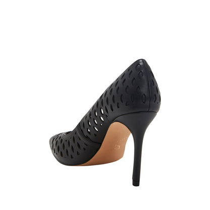 THE REVIVAL FISHNET PUMP in black