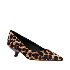 THE MICRO HEEL PUMP in leopard