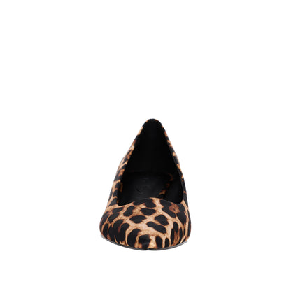 THE MICRO HEEL PUMP in leopard