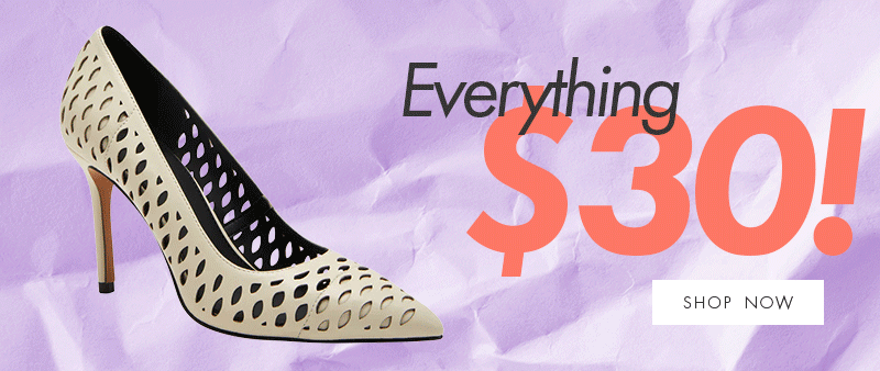 $30 Flash Sale's Collection Banner Image