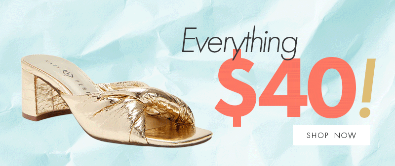 $40 Flash Sale's Collection Banner Image