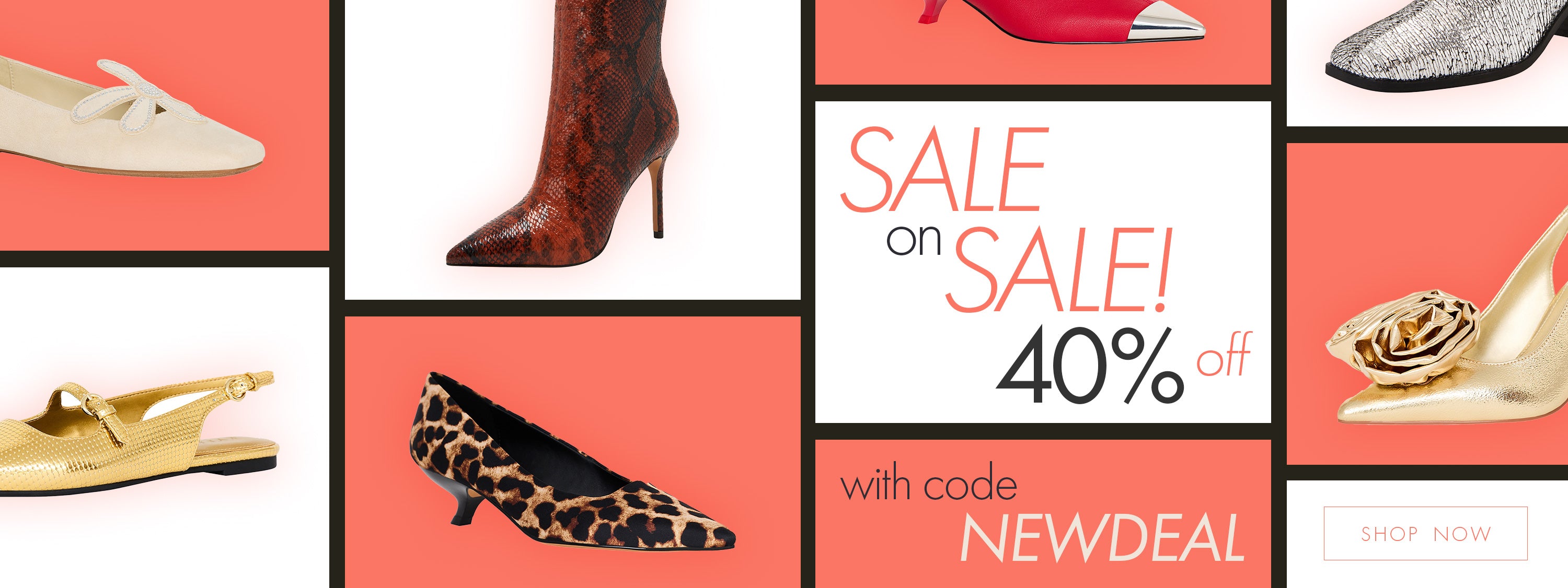 Multiple shoes in boxes with the the copy sale on sale 40% off