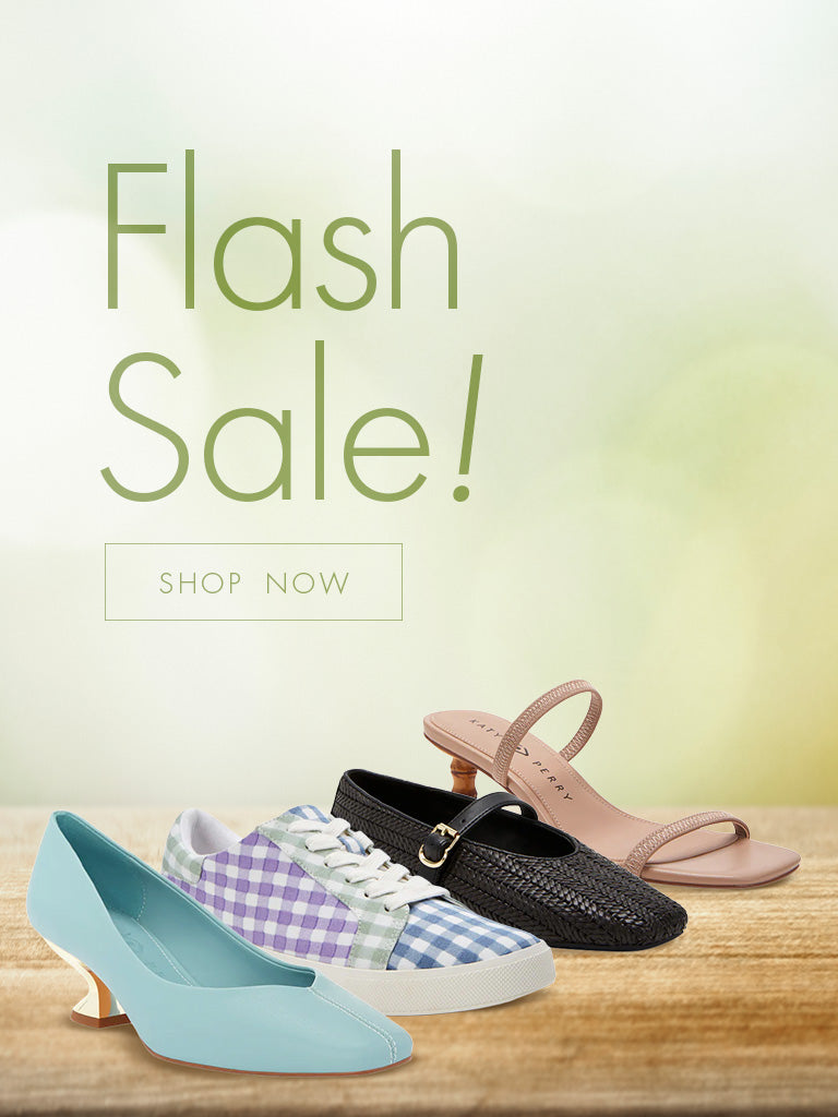 4 shoes sitting on a bench with the copy Flash Sale