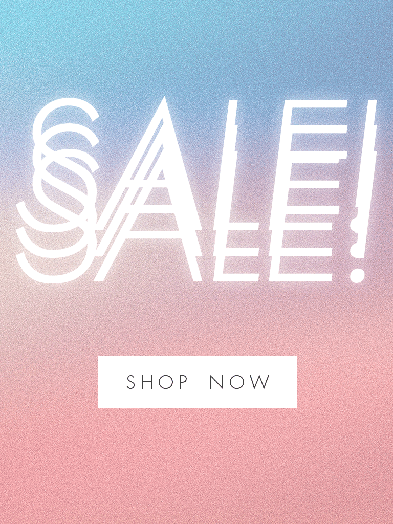 sale text on pink and blue background