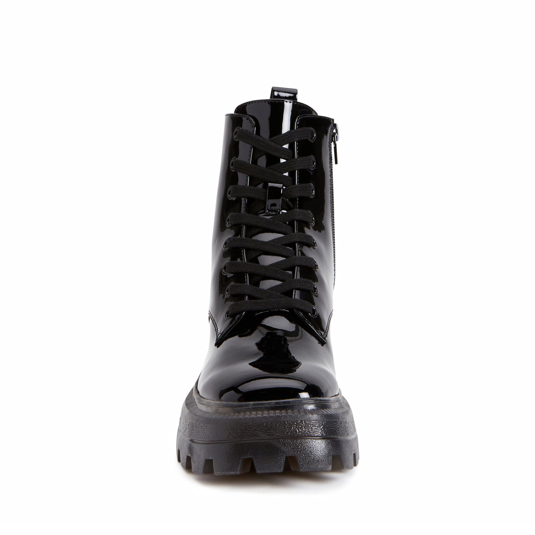 Calvin klein diahne sales leather combat boot