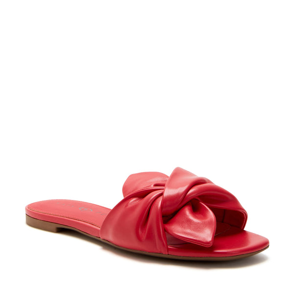 Red bow slides sales